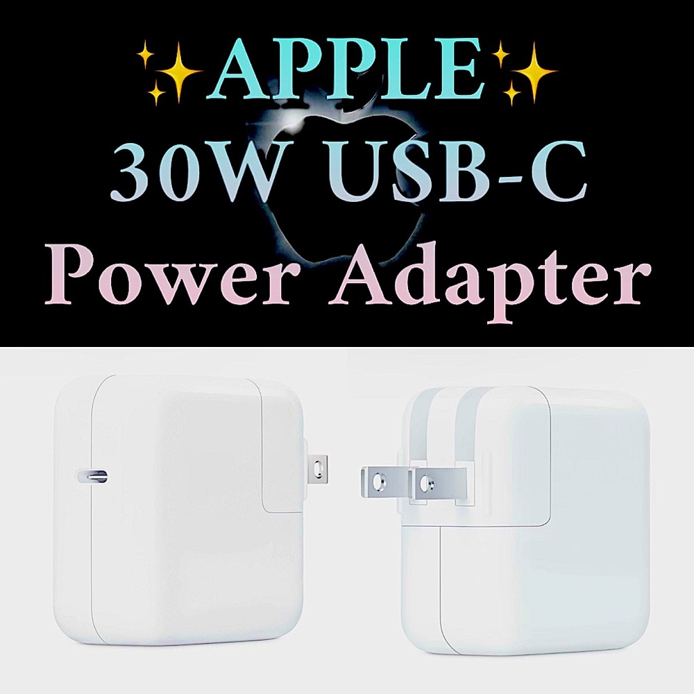 ✨Apple - 30W - USB-C Power Adapter✨NEW (Open Box)✨